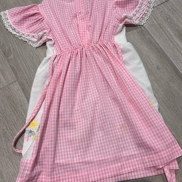 Girls vintage Embroidered Dress Easter - Picture 2 of 10